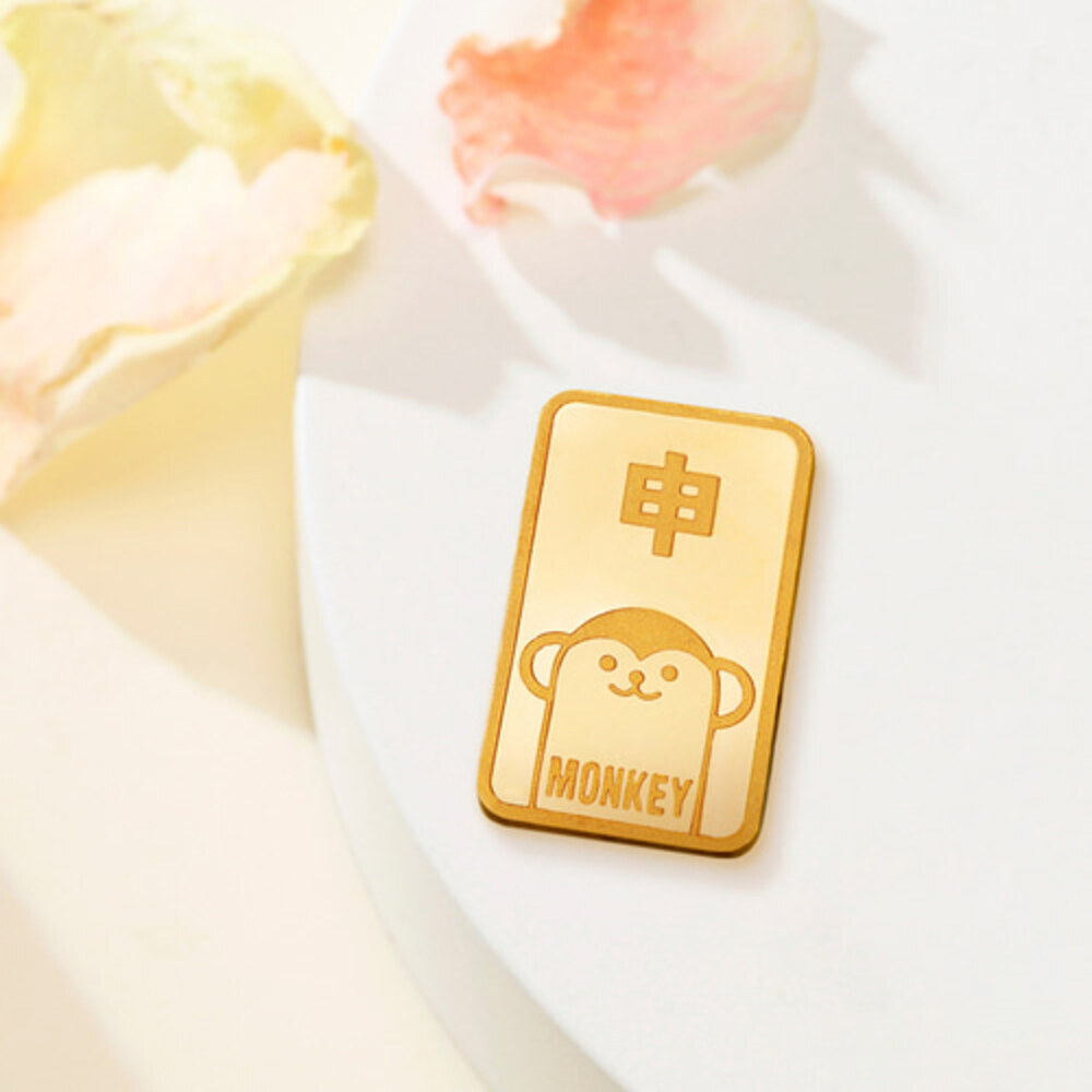 순금 12지신 원숭이 골드바 3.75g [1돈]